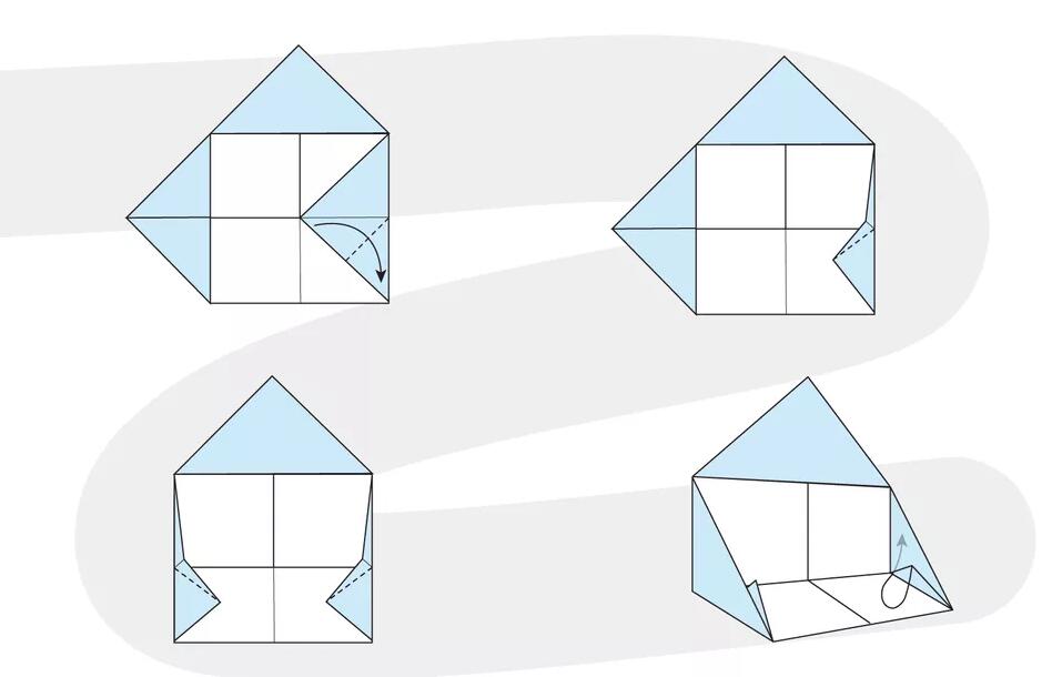房子怎么折 手工纸房子diy制作方法