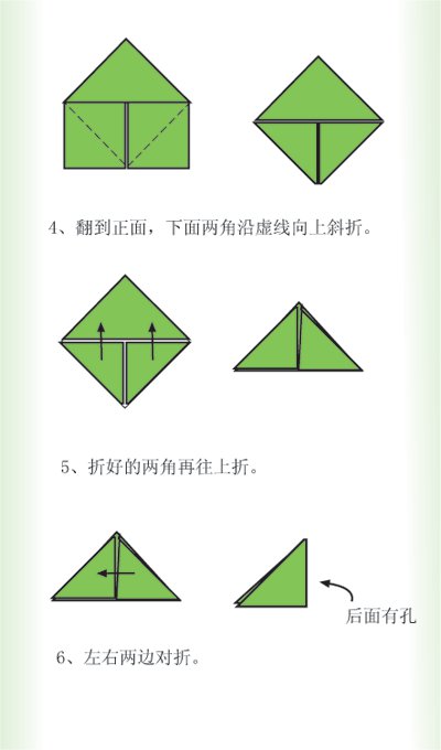 三角插的折法2