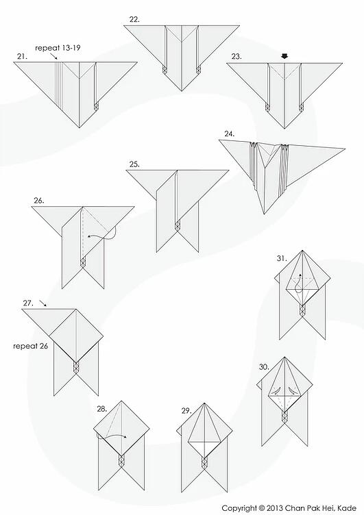 陈柏熙火龙折纸2.0 喷火龙折纸进阶版教程