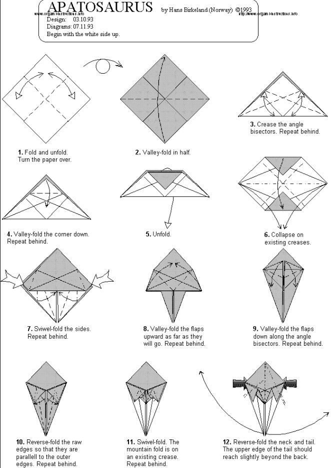 迷惑龙折<a href=https://www.zzhiyi.com/tags/zhi/ target=_blank class=infotextkey>纸</a>步骤图 纸雷龙迷惑龙怎么折？