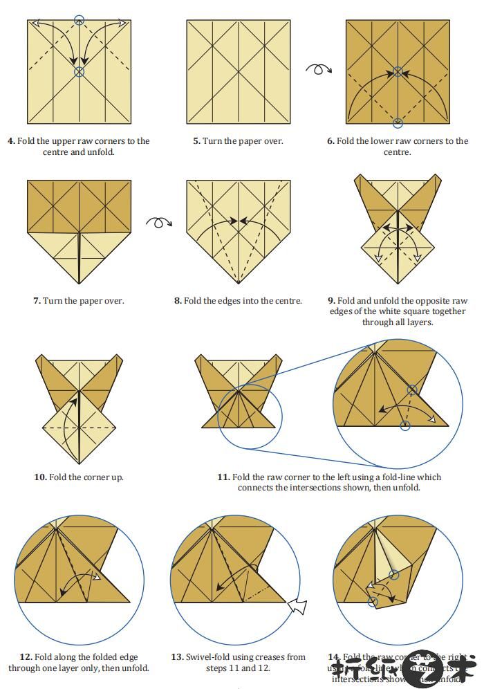 龙犬折纸教程图解大全,幻想折纸龙犬是怎么折的？
