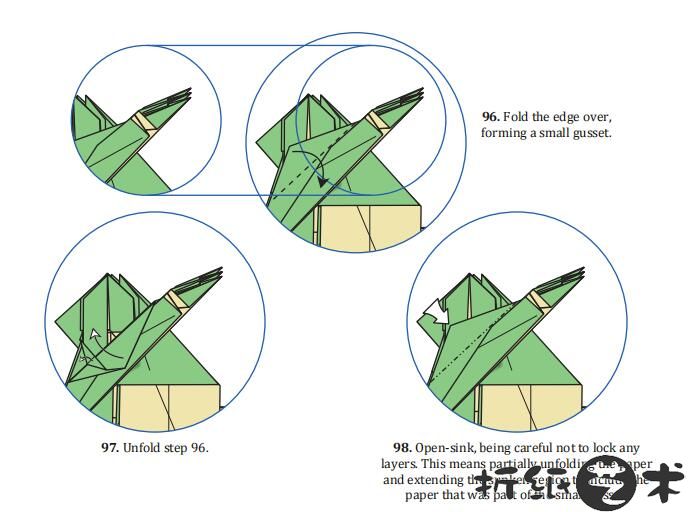 哥布林折纸教程图解大全，怎么学折一只哥布林?
