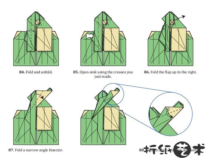 哥布林折纸教程图解大全，怎么学折一只哥布林?